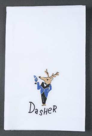 Reindeer Cloth Hand Towel