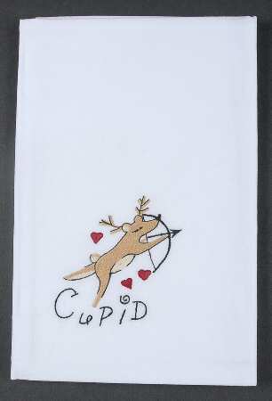 Reindeer Cloth Hand Towel
