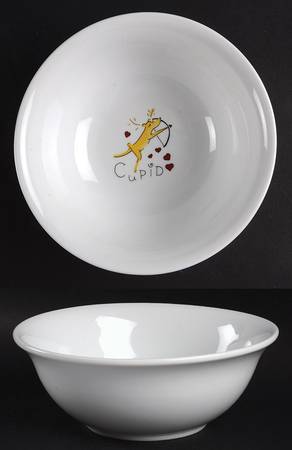 Reindeer Coupe Cereal Bowl