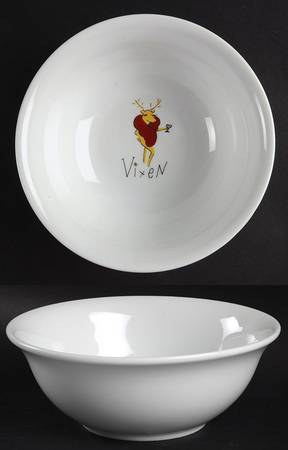 Reindeer Coupe Cereal Bowl