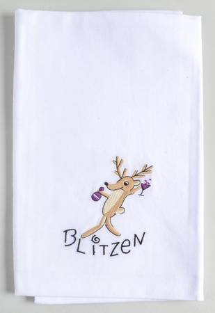 Reindeer Cloth Hand Towel