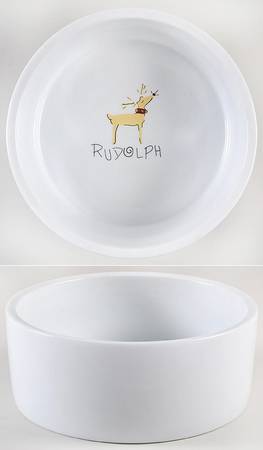 Reindeer Pet Bowl