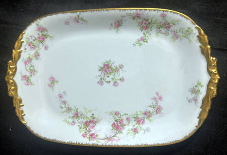 POY186 11" Oval Serving Platter