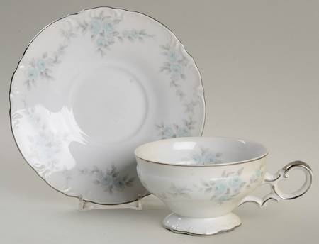 Barbizon Footed Cup & Saucer Set