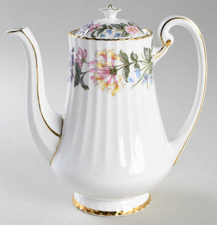 Country Lane (Fluted Rim) Coffee Pot & Lid