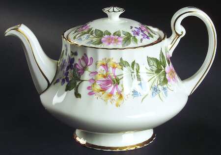 Country Lane (Fluted Rim) Mini Teapot & Lid