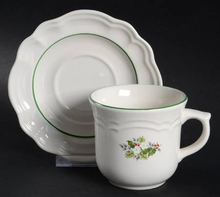 PFA25 Flat Cup & Saucer Set