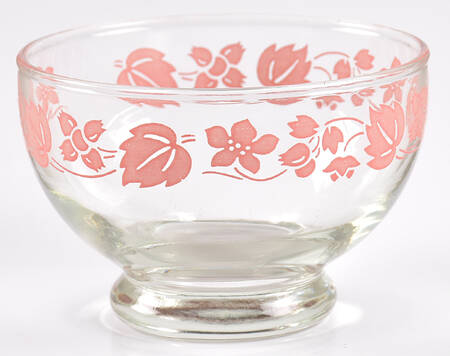 Gooseberry Pink Fruit/Dessert (Sauce) Bowl