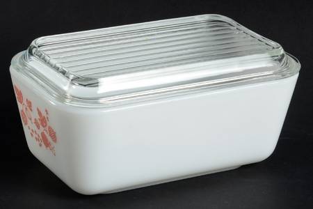 Gooseberry Pink Medium Refrigerator Jar & Lid