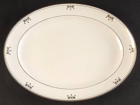 POP125 13" Oval Serving Platter