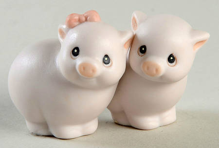 Pigs-Noahs Ark Trumpet-Pigs - Trumpet Trademark With Box