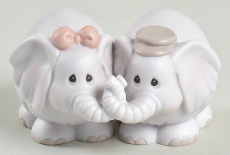 Elephants-Noahs Ark Cracked Egg- Elephants - Egg Trademark With Box
