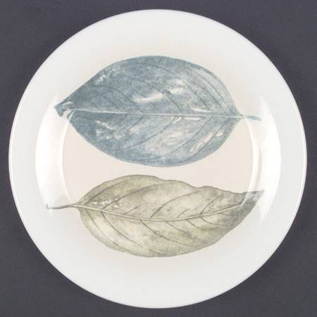 Seasons Leaves Salad/Dessert Plate