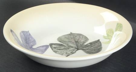Seasons Leaves 8" Individual Pasta Bowl