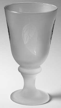 Seasons Leaves 14 Oz Glassware Goblet