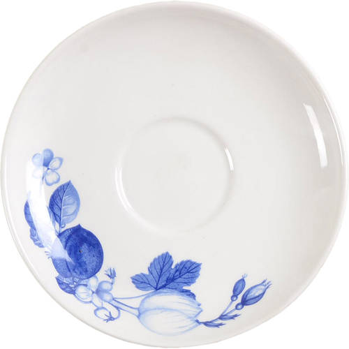 Harvest Blue Saucer for Traditional Footed Cup