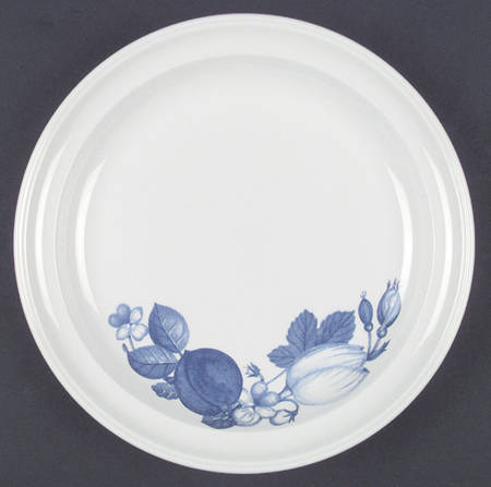 Harvest Blue Salad Plate
