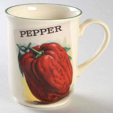 Seed Packets Mug by Poole Pottery