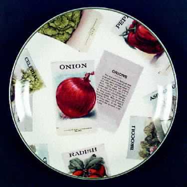 Seed Packets Dinner Plate
