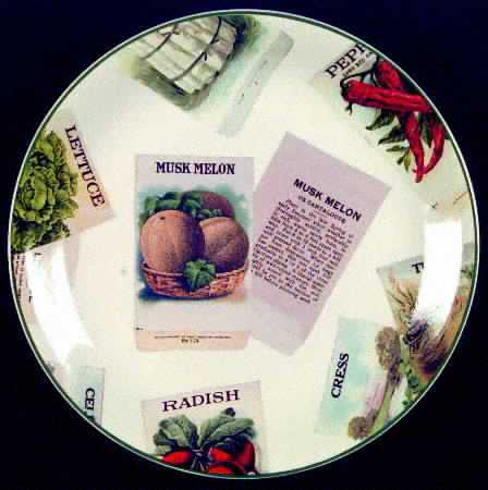 Seed Packets Dinner Plate