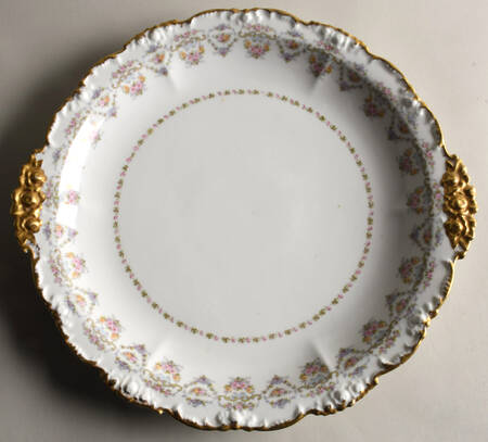 POY195 Handled Cake Plate