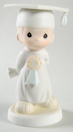 God Bless You Graduate-Figurine Trumpet-God Bless You Graduate - Trumpet Trademark With Box