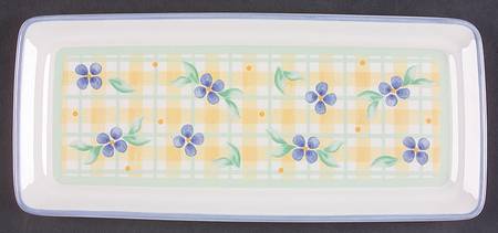 Summer Breeze Rectangular Tray 11" by Pfaltzgraff