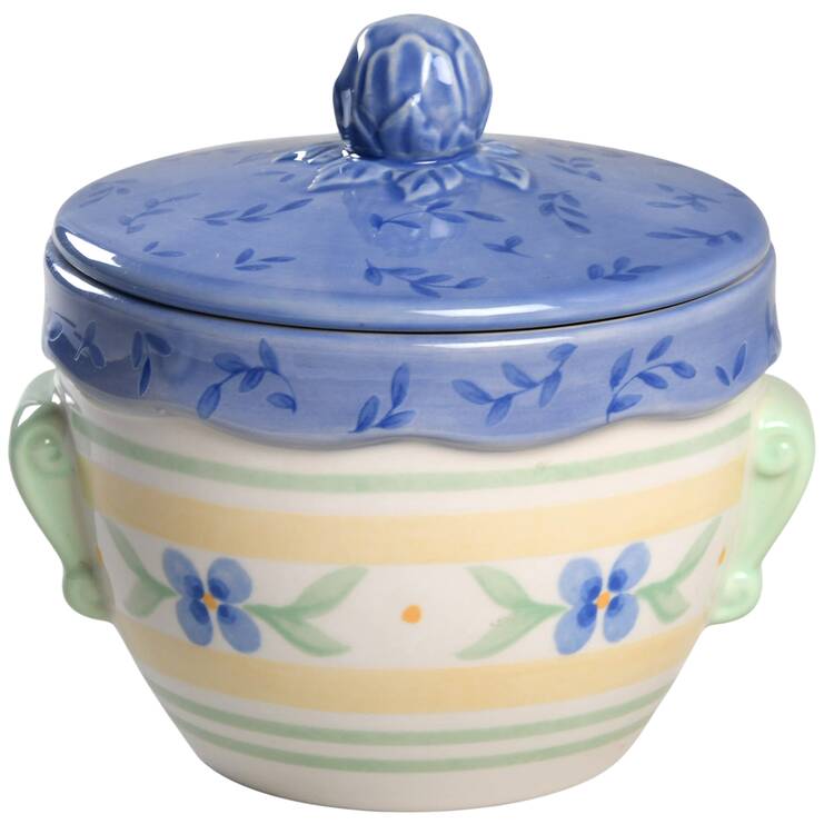 Summer Breeze Sugar Bowl & Lid