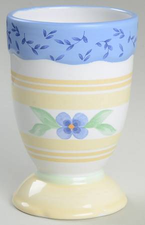 Summer Breeze 4" Footed Vase by Pfaltzgraff