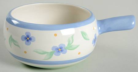 Summer Breeze One Stick Handled Soup/Snack Bowl (use with SNTR11)