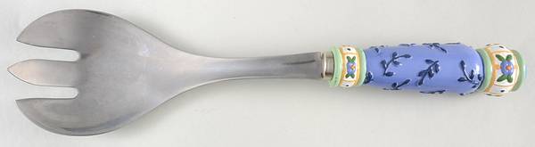Summer Breeze Salad Serving Fork-Plastic Handle
