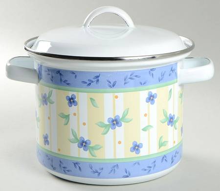 Summer Breeze 2.5 Qt Metal Stockpot & LId
