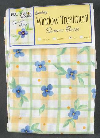 Summer Breeze Pair of Tier Curtain