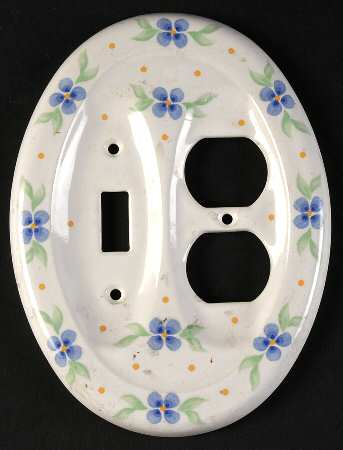 Summer Breeze Combination Switchplate-Outlet Cover