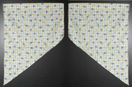 Summer Breeze 58" X 36" Pair Swag Curtains