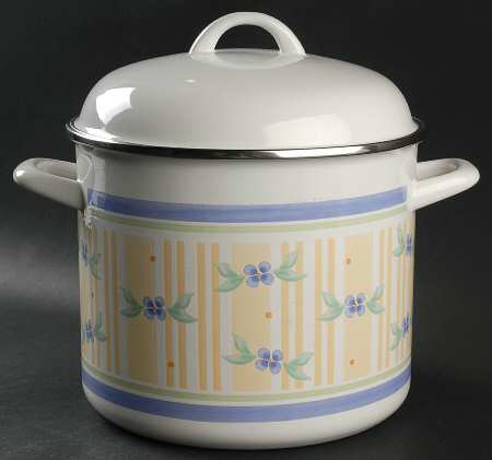 Summer Breeze 8 Quart Metal Stockpot & Metal Lid