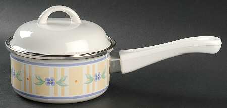 Summer Breeze 1.0 Quart Metal Covered Saucepan