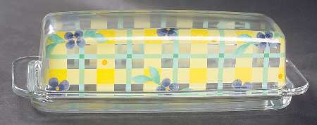 Summer Breeze Glassware 1/4 Lb Butter