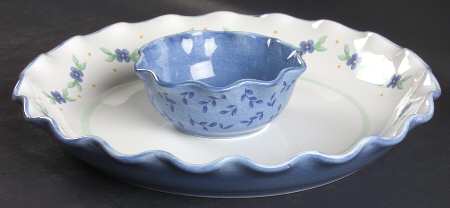Summer Breeze (2 Piece) Fluted Chip/Dip Set