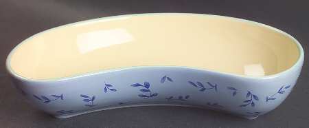 Summer Breeze Crescent Bowl by Pfaltzgraff