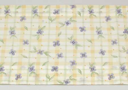 Summer Breeze Valance Curtain Pair 60" x 15"