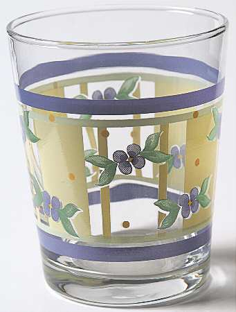 Summer Breeze 14 Oz Glassware Double Old Fashioned by Pfaltzgraff
