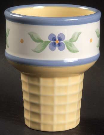 Summer Breeze Ice Cream Cone Shaped Dish