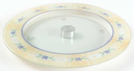 Summer Breeze Glassware Lazy Susan Turntable