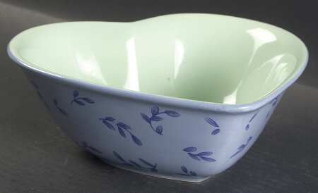Summer Breeze 8" Heart Shaped Bowl by Pfaltzgraff
