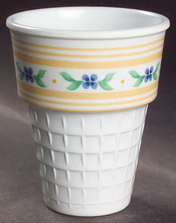 Summer Breeze Ice Cream Cone Shaped Dish-Melamine