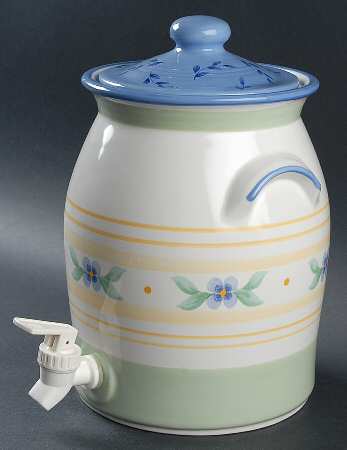 Summer Breeze Beverage Crock & Lid