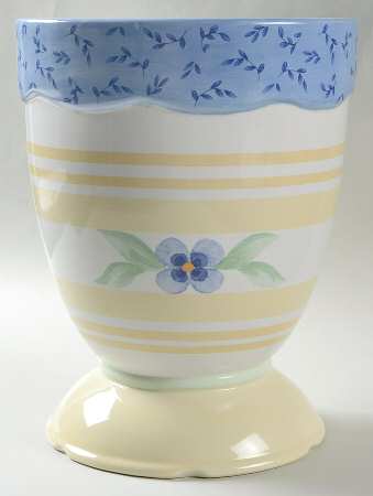 Summer Breeze China Waste Basket by Pfaltzgraff
