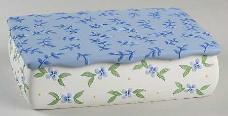 Summer Breeze Wood Rectangular Box