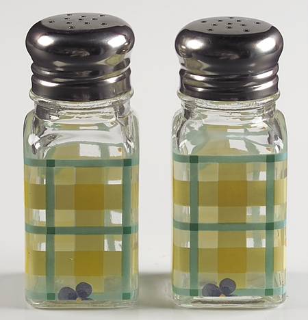 Summer Breeze Glassware Salt and Pepper Set by Pfaltzgraff